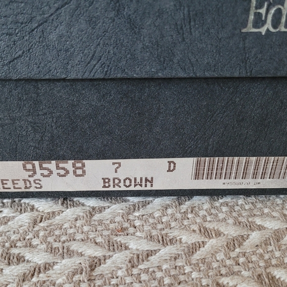 Allen Edmonds Leeds Lace Up Brown Pebble Grain Leather Derby Dress Shoes Size 7D - Picture 11 of 11